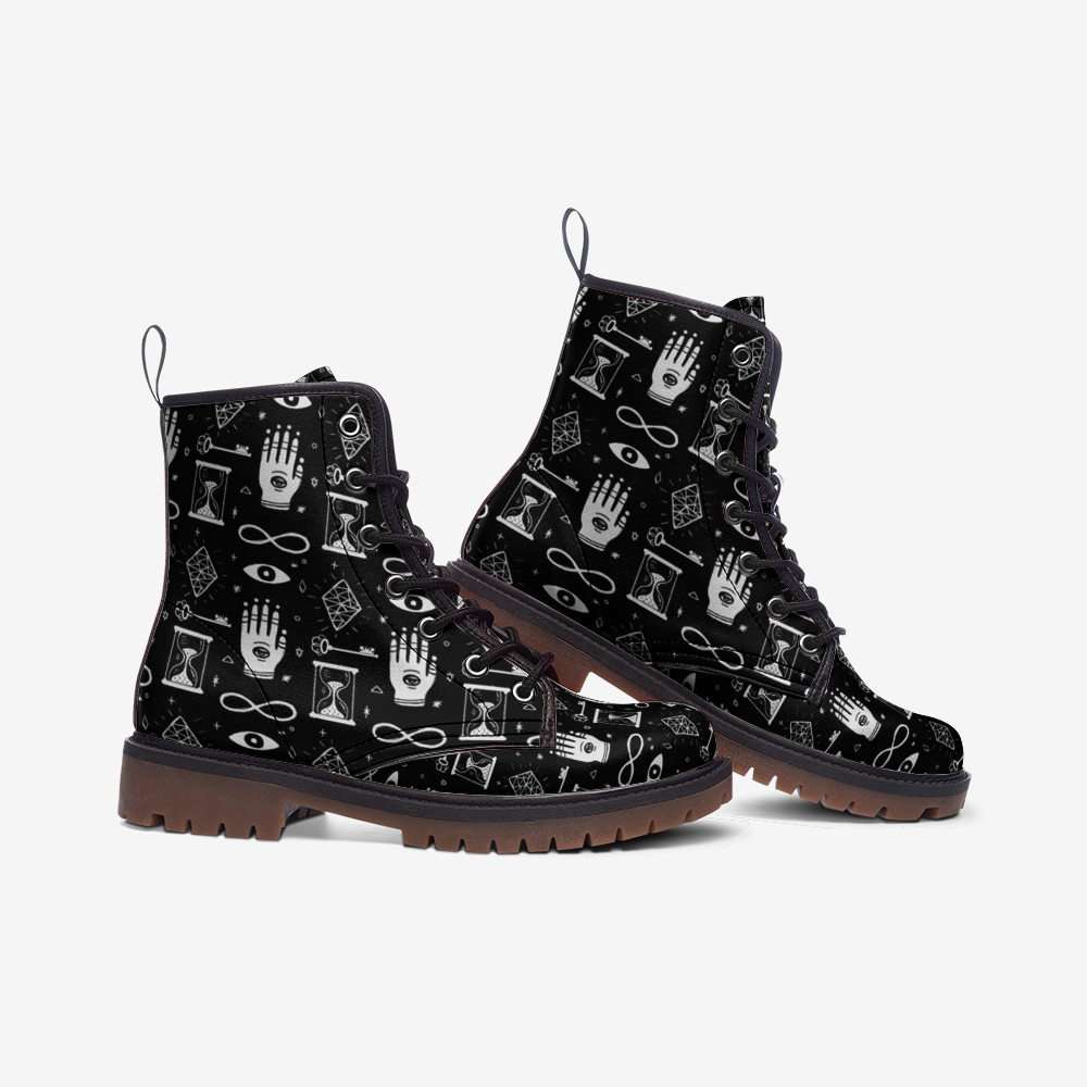 Witchy Vegan Leather Boots