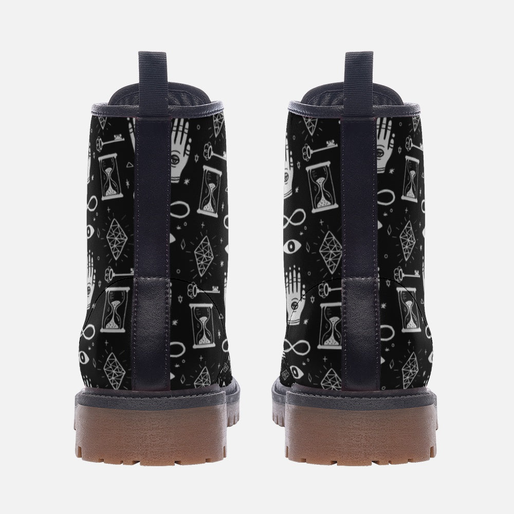 Witchy Vegan Leather Boots