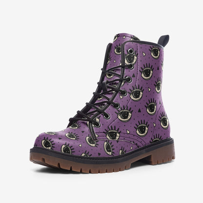 Evil Eye Vegan Leather Boots