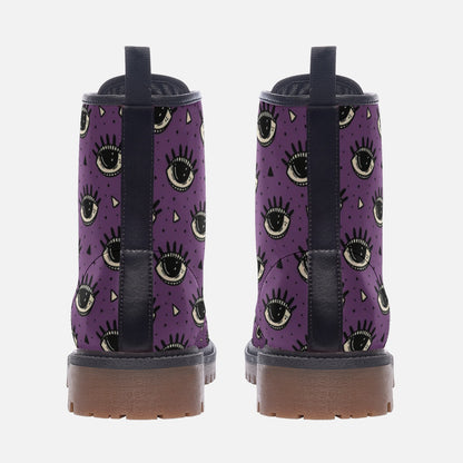 Evil Eye Vegan Leather Boots