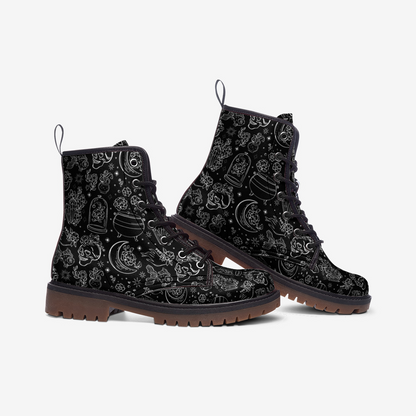 Witchy Vegan Leather Boots