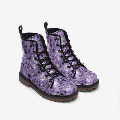 Witchy Vegan Leather Boots